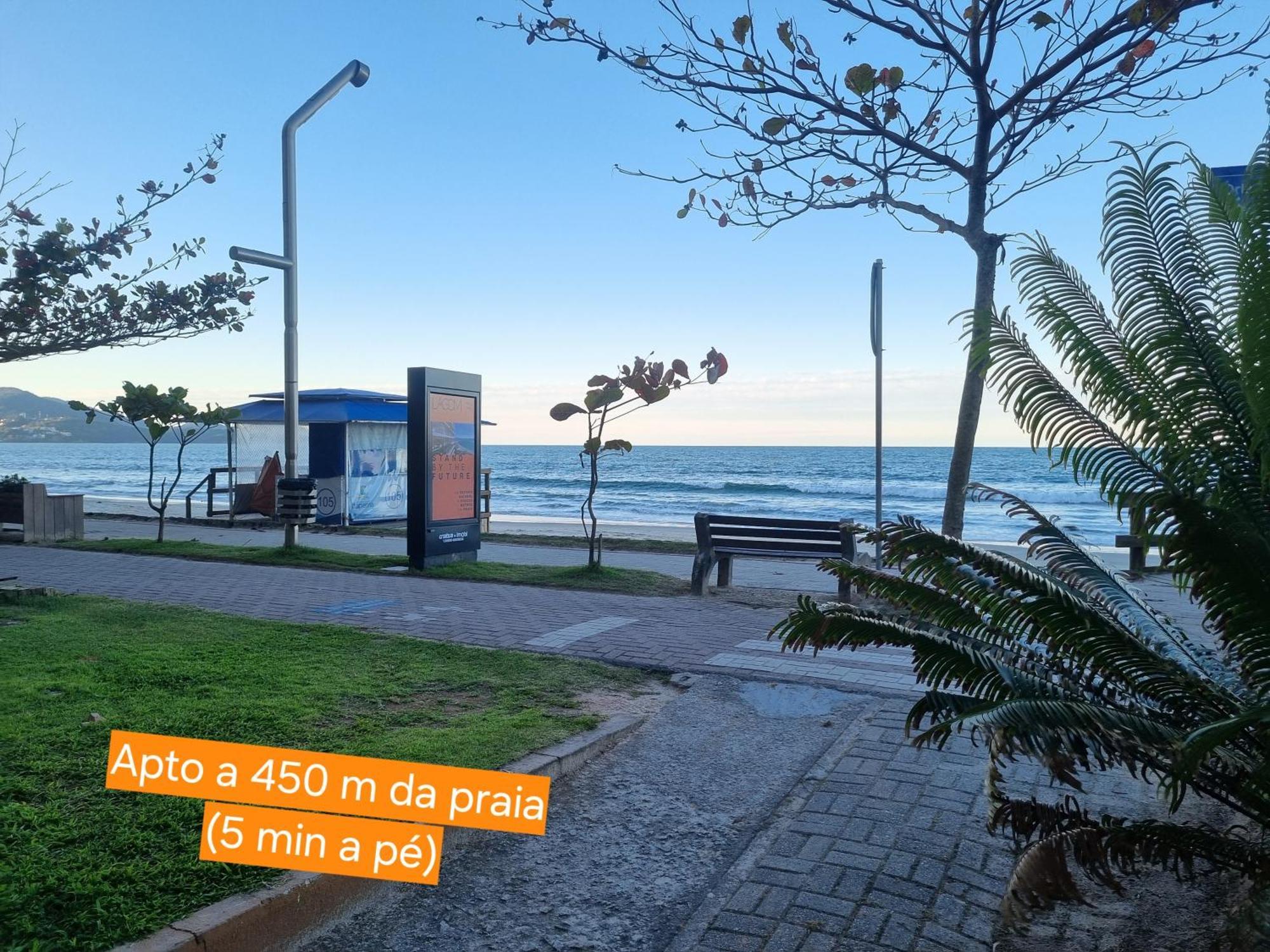 Uma Quadra E Meia Do Mar Ar Wifi Smart Tv Itapema Eksteriør billede